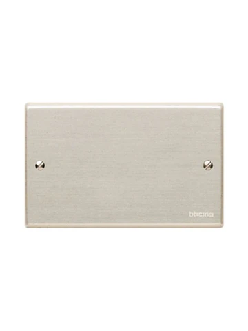 Placa Ciega Aluminio Oxidal Bticino Magic