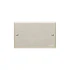 Placa Ciega Aluminio Oxidal Bticino Magic