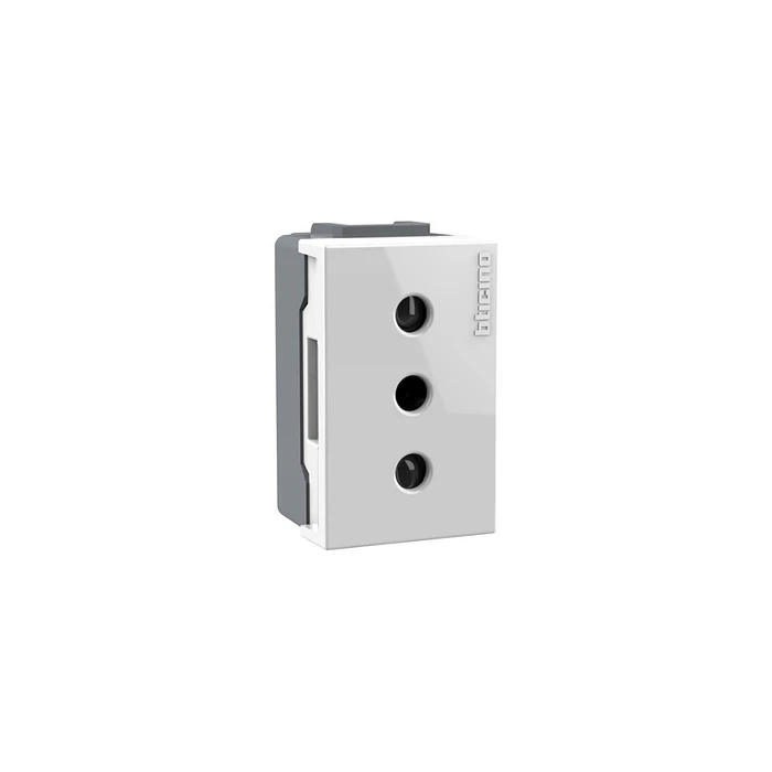 Modulo Enchufe 10a Blanco Nobile Bticino Saf2113eb Pack 3 Un Blanco