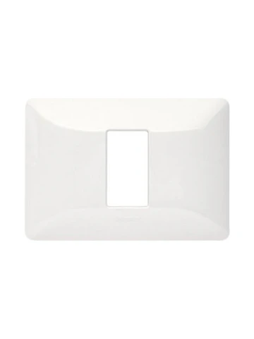 Tapa 1 Modulo Blanco Con Soporte Bticino Matix SAM503M1BN