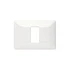 Tapa 1 Modulo Blanco Con Soporte Bticino Matix SAM503M1BN