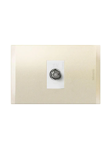 Toma Tv  Armado Bticino Nobile  Perla AF2152E1BNA