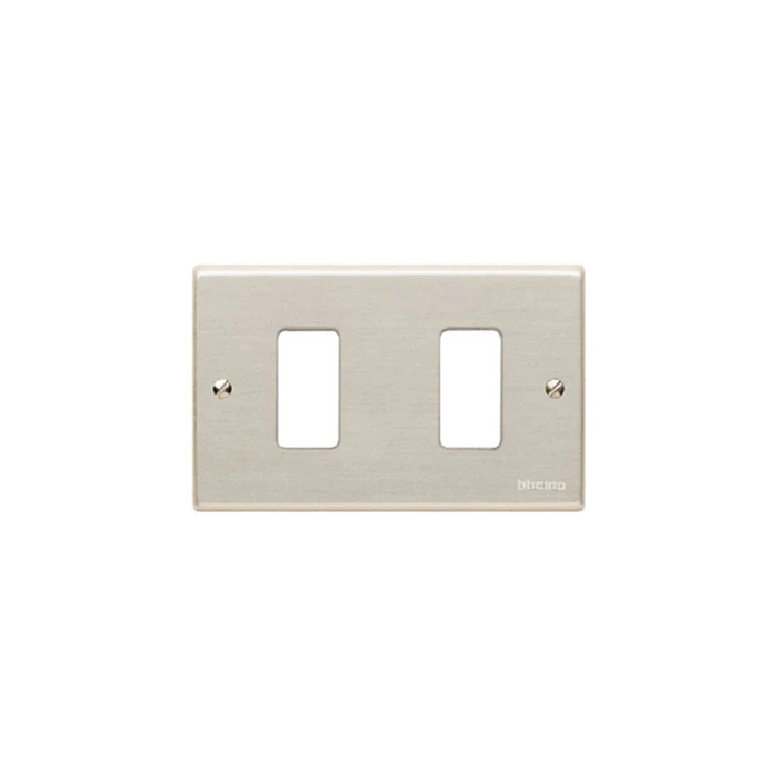 Placa Bticino Magic 2 Puesto 503/2P