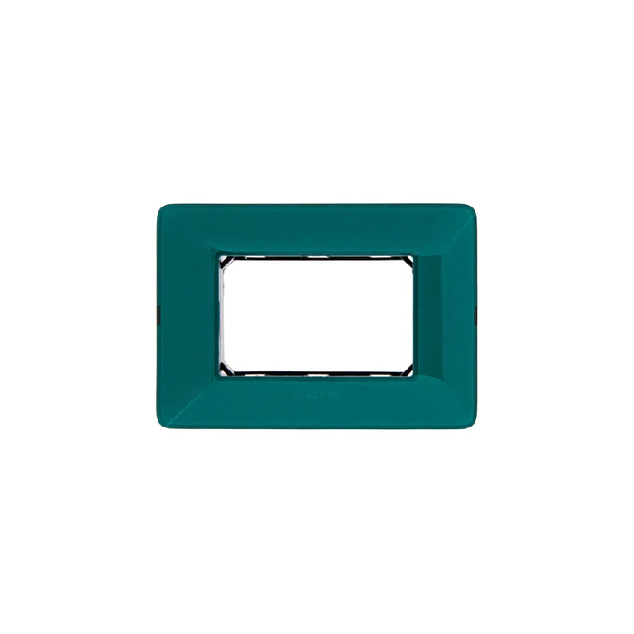 Placa 3 Mod. Bticino Matix Esmeralda C/soporte SAM4803CVSF