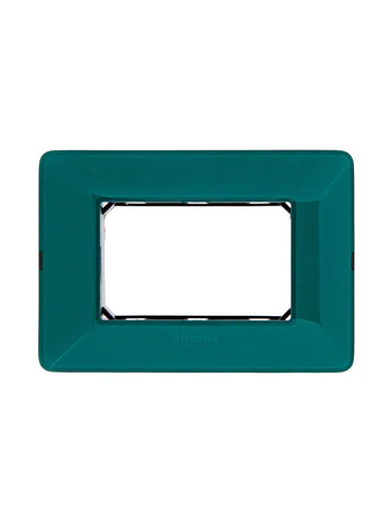 Placa 3 Mod. Bticino Matix Esmeralda C/soporte SAM4803CVSF