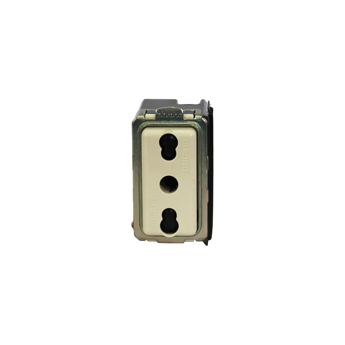 Modulo Enchufe 2p+t 10/16a Magic 5180 Marfil - Bticino 1