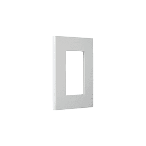 Placa 3 Posiciones Con Soporte Blanco Halux Series Clio