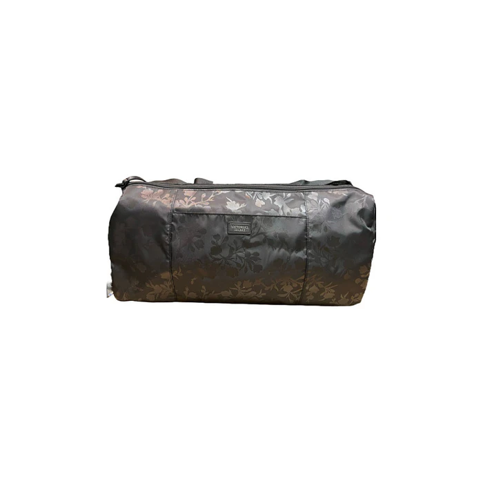 Montura Negra Para Bolso Victoria's Secret, Color Negro, Correa De Hombro Negra, Diseño De Tela, Flores 1
