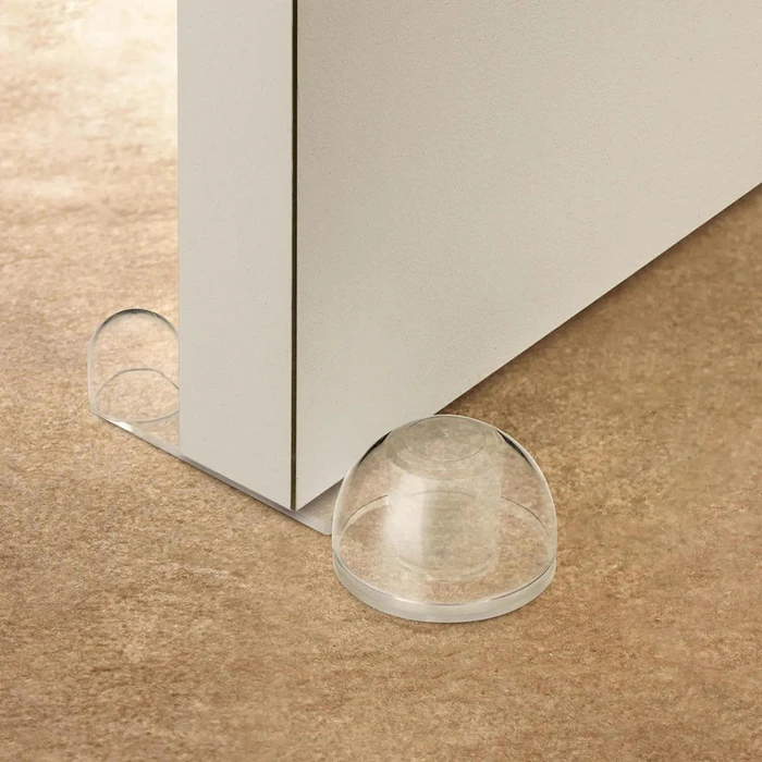 Retenedor Adhesivo de puerta Transparente  2