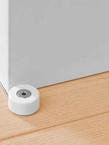 Retenedor de Puerta Adhesivo Blanco