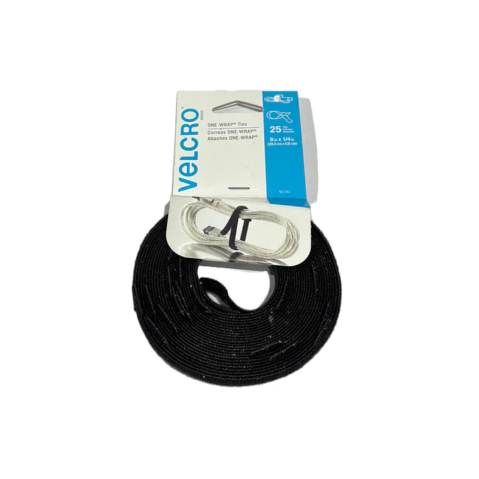 Correa Velcro 20.3 cm x 0.6 cm 25 unidades 1