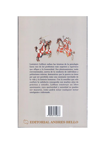 Libro La Psicología de la Guerra de Lawrence LeShan