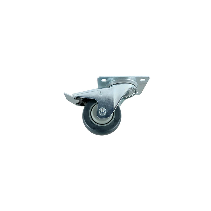 Rueda giratoria con freno tope 150kg 1