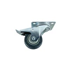 Rueda giratoria con freno tope 150kg 1