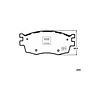 Pastillas de freno delantera PP1222 Kia Rio 2008 - 2012 1