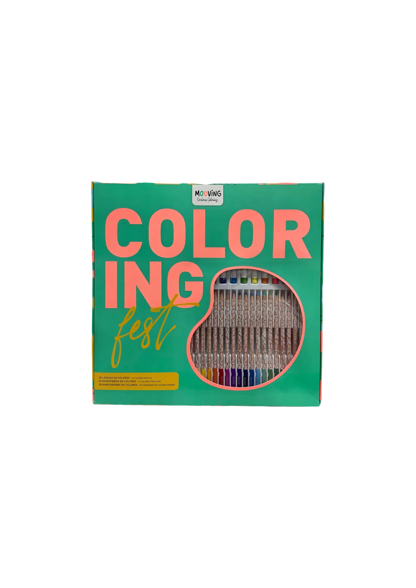 Coloring Fest set de 50 piezas