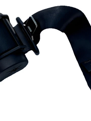 Pack Dos Cinturones De Seguridad 3 Puntas Retráctil