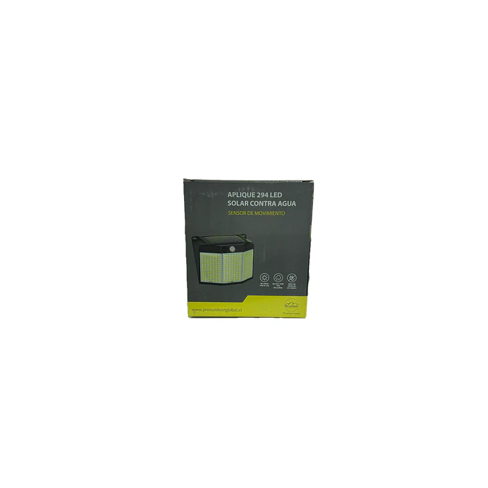Aplique Led solar contra agua / Sensor de movimiento 2