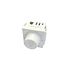 Dimmer 300 W Halux Series Clio con placa y soporte Blanco