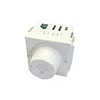 Dimmer 300 W Halux Series Clio con placa y soporte Blanco 1