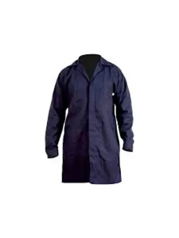 Delantal / Cotona azul talla XXL Poliéster Steelpro