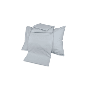 Juego sabanas Lourdes Maison Gris Claro 2 Plazas 200 hilos