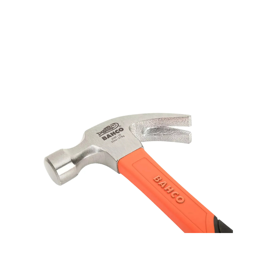Martillo Carpintero Bahco 450gr (16oz) Mango fibra vidrio 3