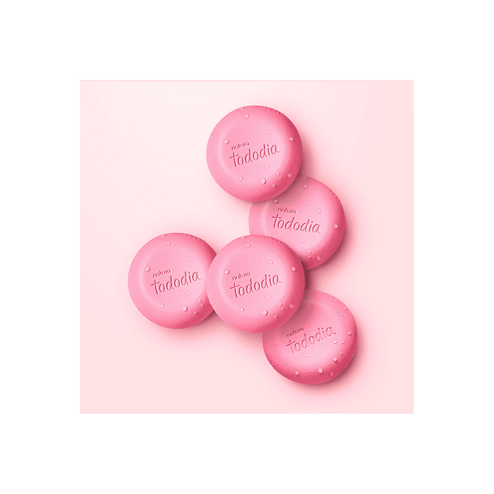 Jabón tocador Frambuesa Pimienta Rosa Natura 5 uni  2