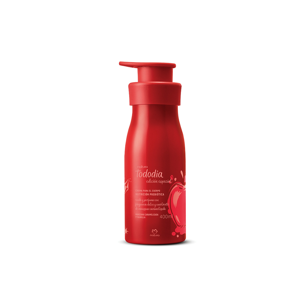 Crema Nutritiva Manzana Caramelizada y Vainilla Natura 400ml 1