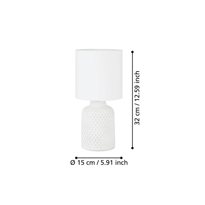 Lampara de mesa Bellariva Eglo 3