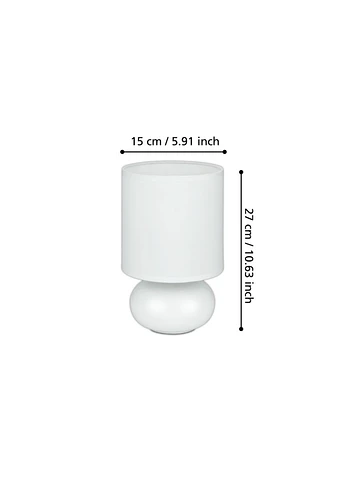 Lampara de mesa Trondio Eglo