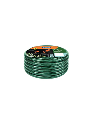 Manguera riego Flex 1/2" 15 mt con acople y piton Tramontina