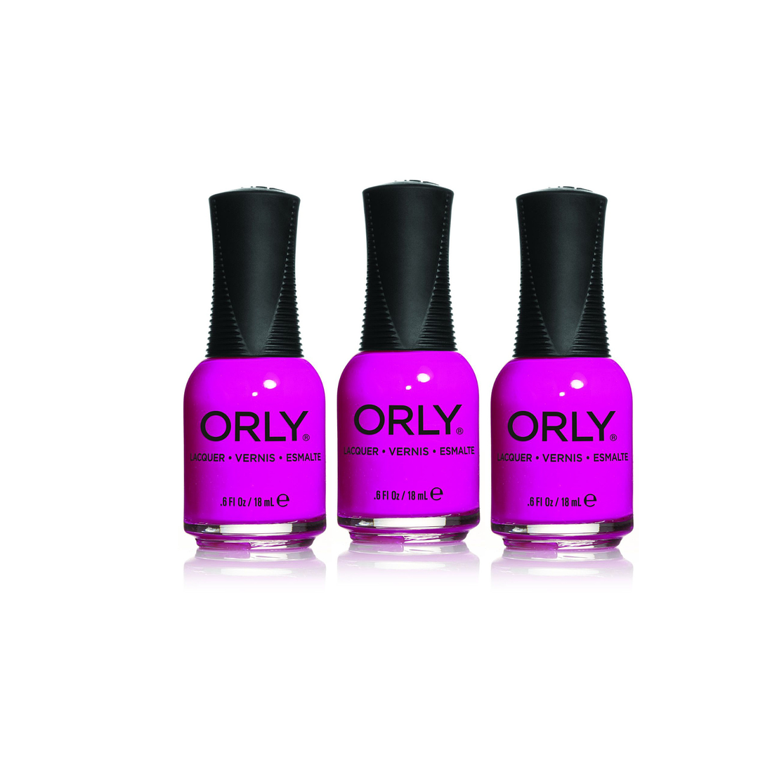 Pack 3 unidades Esmalte uñas 18 ml tradicional Premium Orly 8
