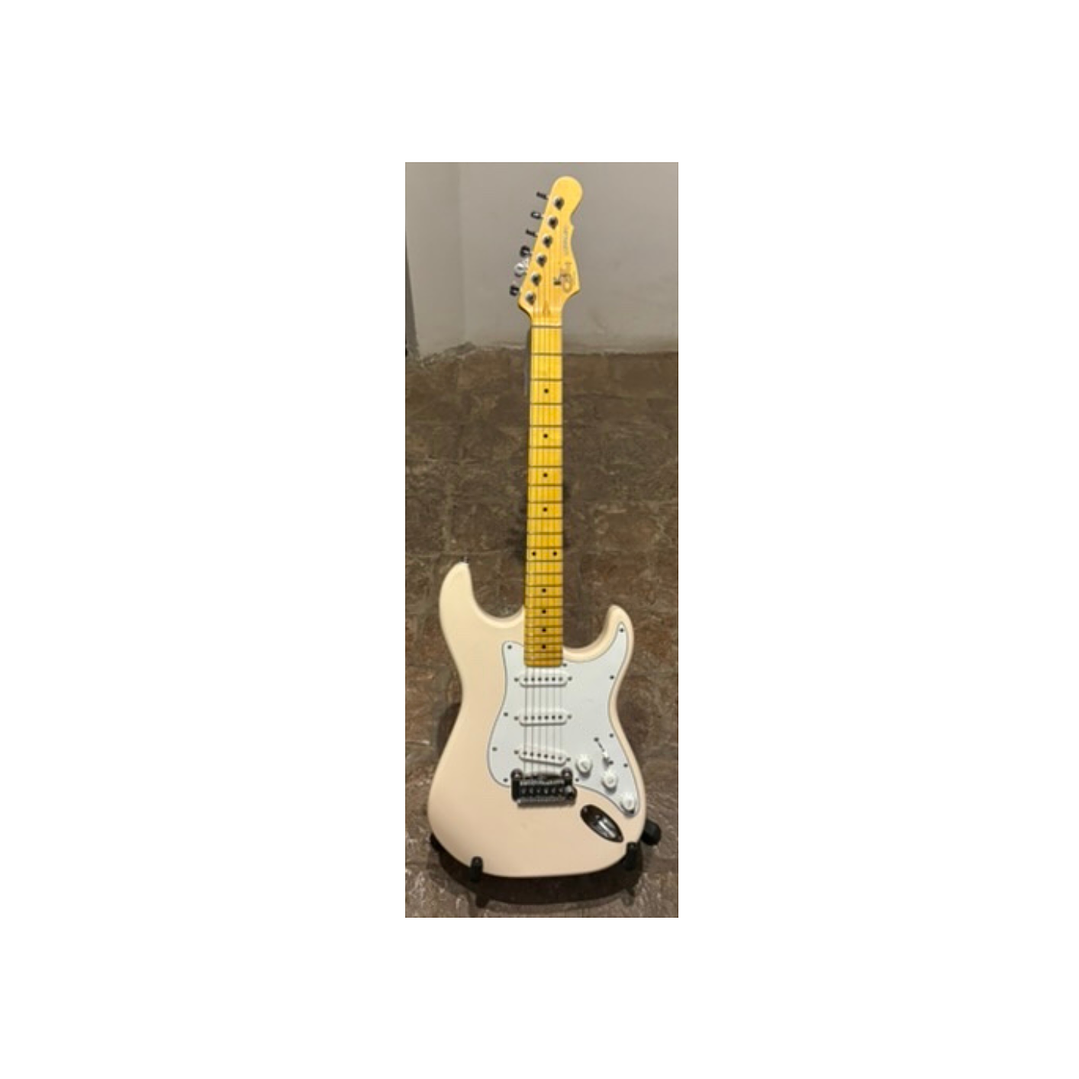 Guitarra eléctrica G&L Trib Legacy MP Stratocaster White 2