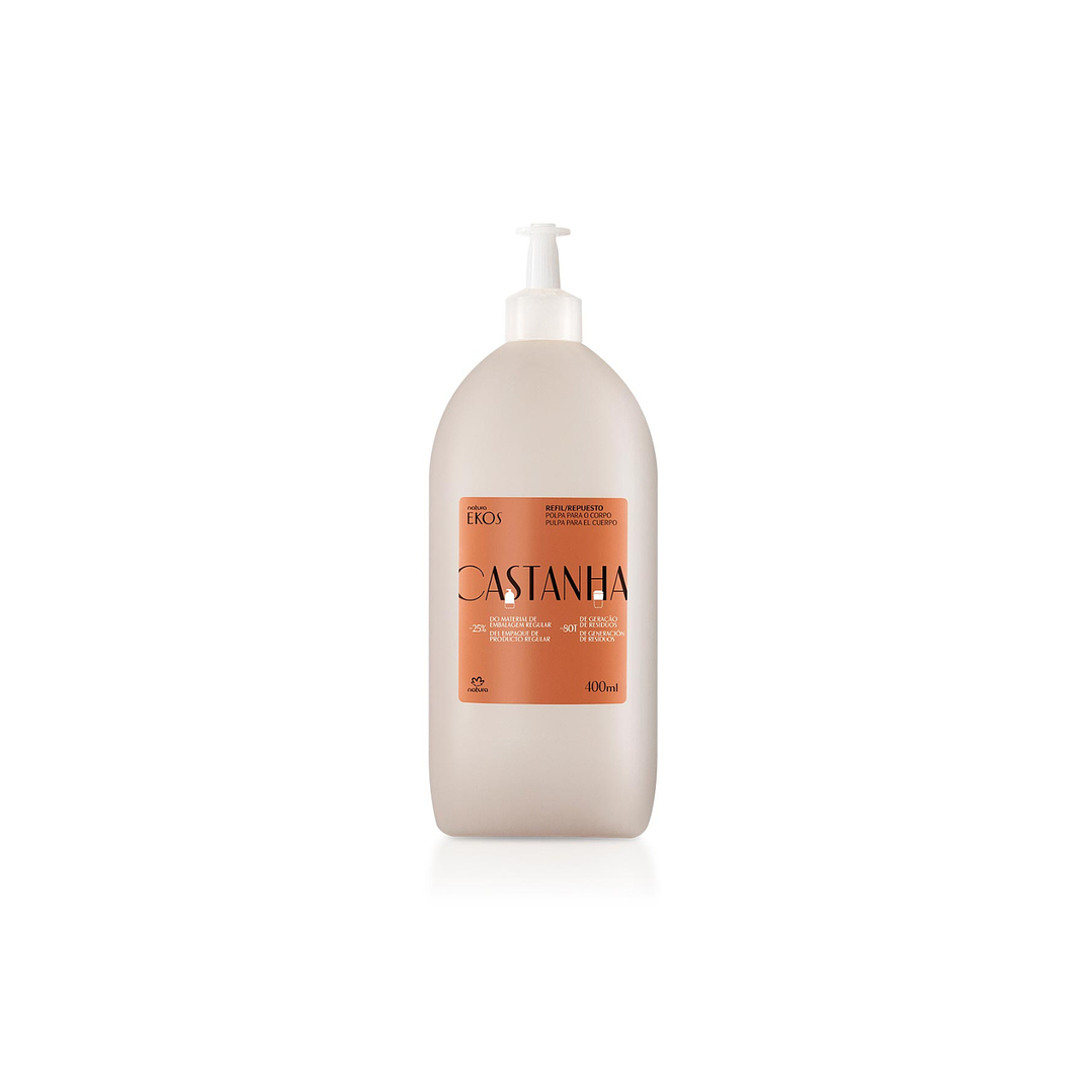 Repuesto jabón cuerpo Castaña Ekos Natura 400ml 1