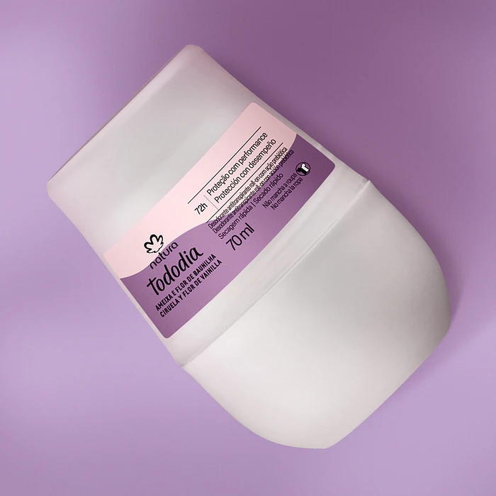 Desodorante roll-on Ciruela y Flor de Vainilla 70 ml Natura 2