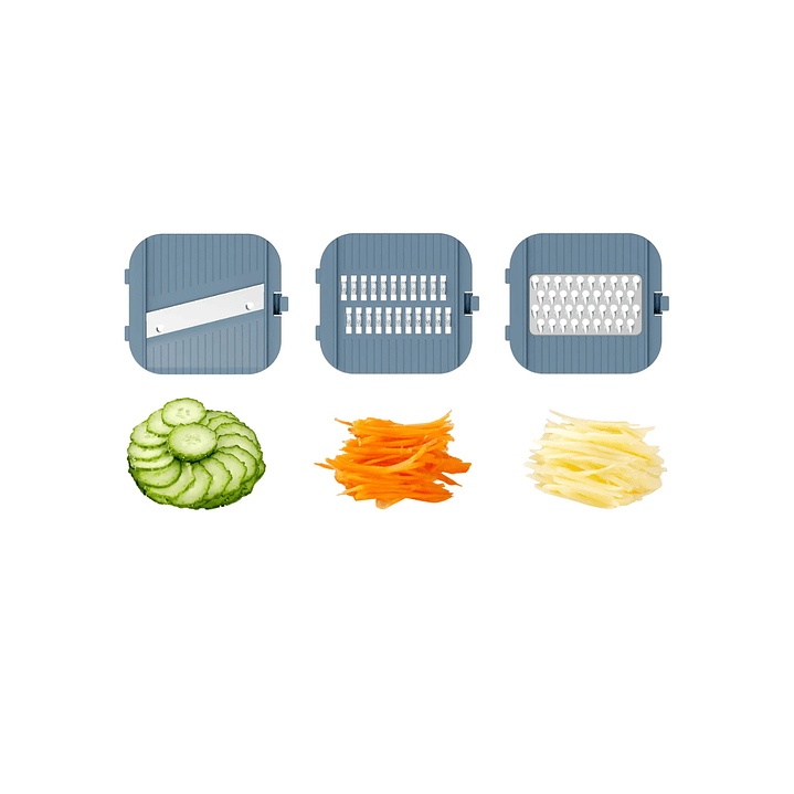 Multi rallador con Mango blanco 18x18x11.5 cm 1