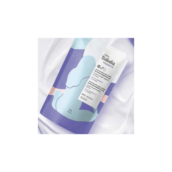 Repuesto Crema Todanoche Té de Manzanilla y Lavanda 400 ml 2