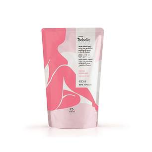 Repuesto Crema Nutritiva Cuerpo Tododia Frutas Rojas 400ml