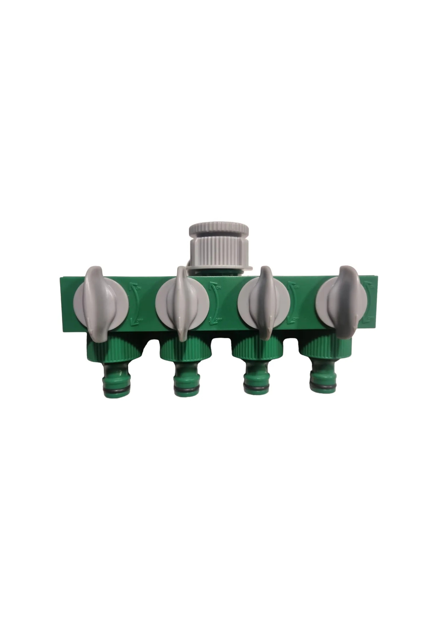 Conector de 4 salidas con válvulas Roots