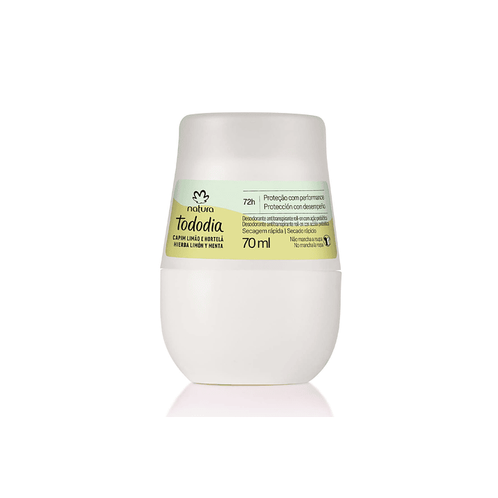 Desodorante roll-on Hierba Limón y Menta 70 ml Natura 1