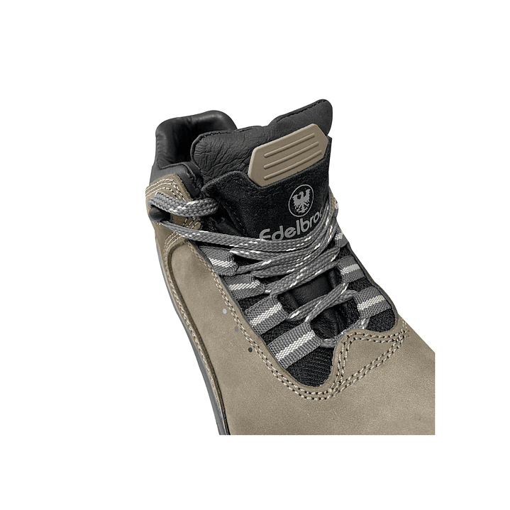 Zapato de seguridad Edelbrock ED106 WPA Café Nº 43 3