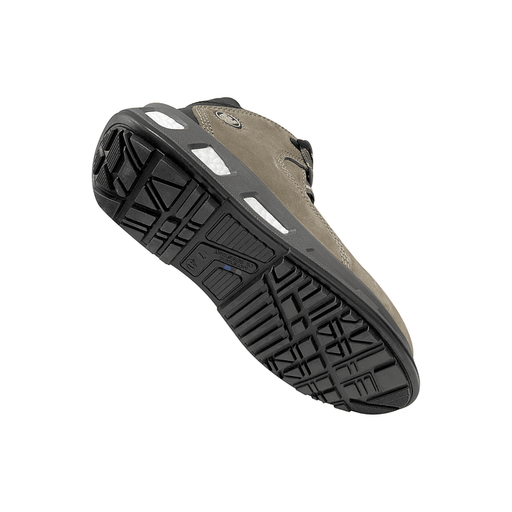 Zapato de seguridad Edelbrock ED106 WPA Café Nº 43 4