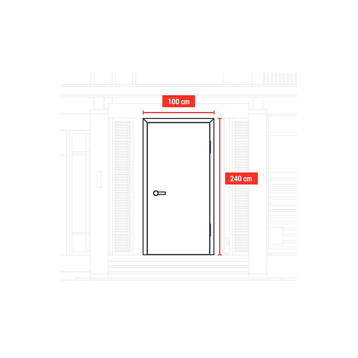 Mosquitero para puerta de abatir 1 x 2.4 mt 4
