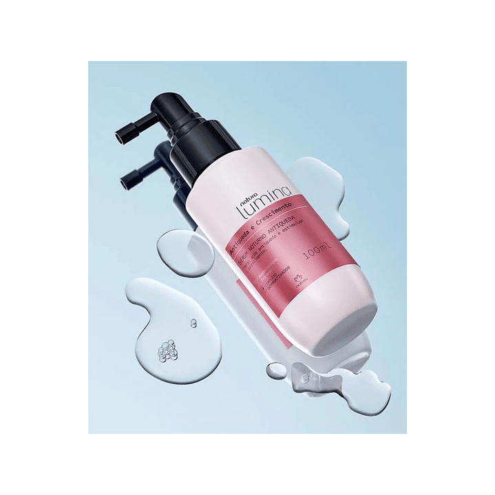 Serum nocturno anticaida y crecimiento Lumina Natura 100 ml 2