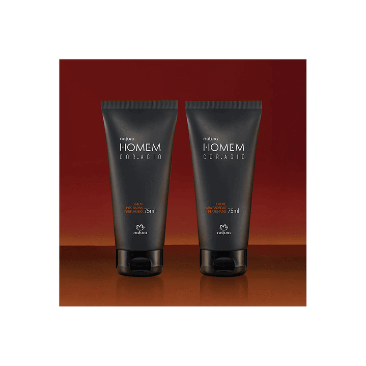 Kit para afeitar Homem COR.AGIO Natura 75ml 2
