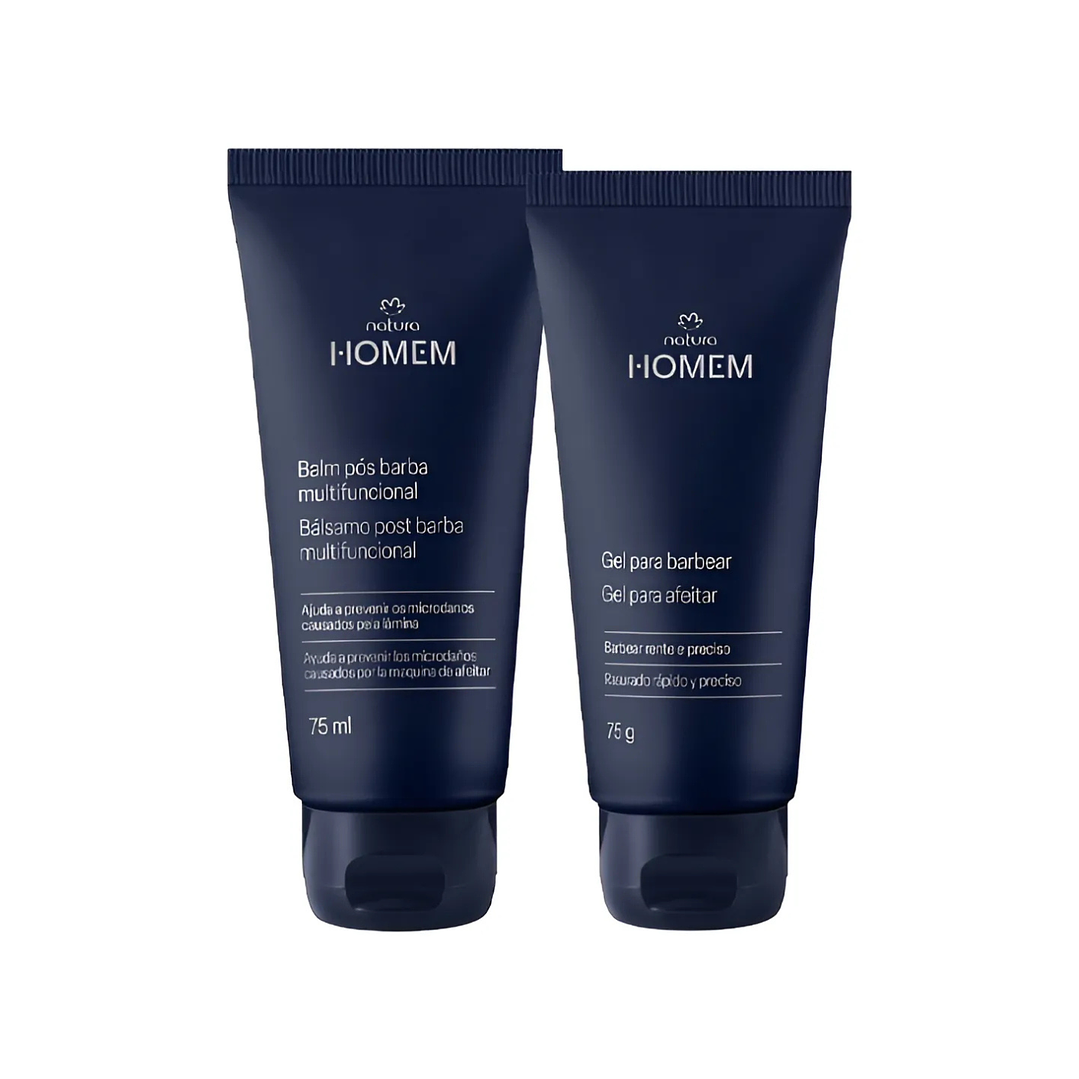 Kit para afeitar Homem COR.AGIO Natura 75ml 1