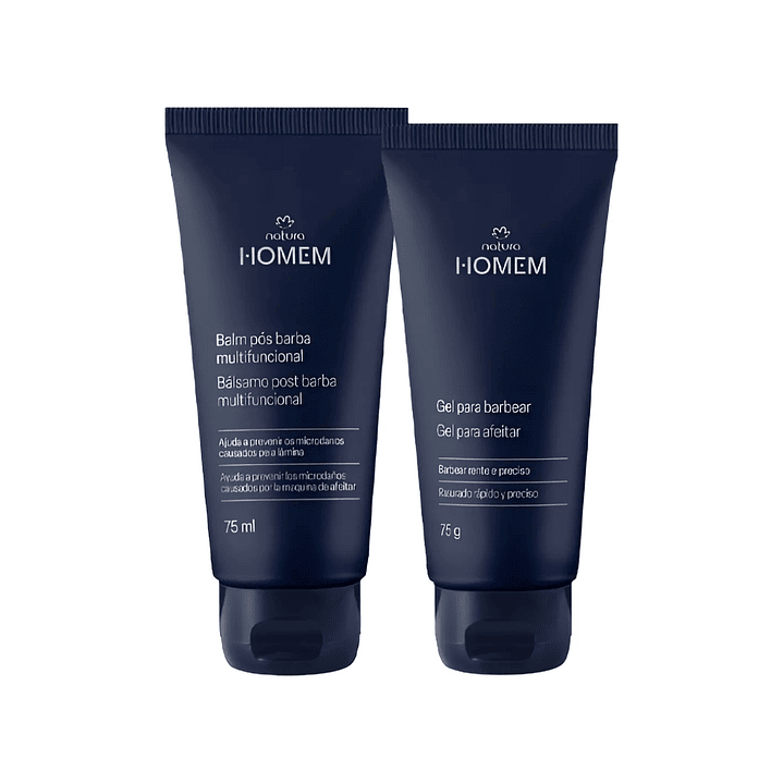 Kit para afeitar Homem COR.AGIO Natura 75ml 1