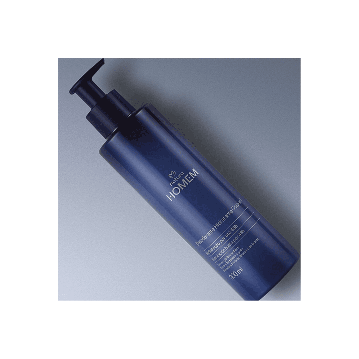 Crema desodorante hidratante corporal Homem Natura 300ml 2