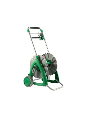 Enrollador para manguera con ruedas Roots